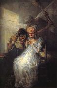 Francisco Goya Time oil on canvas